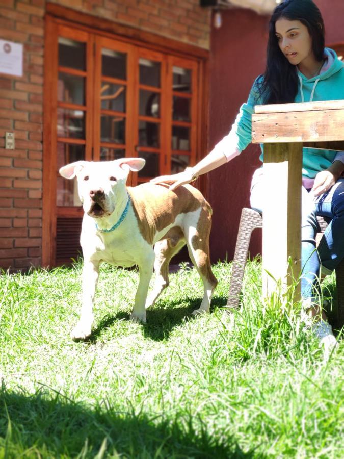 La Parada Del Tren Hostel Bogotá Kültér fotó